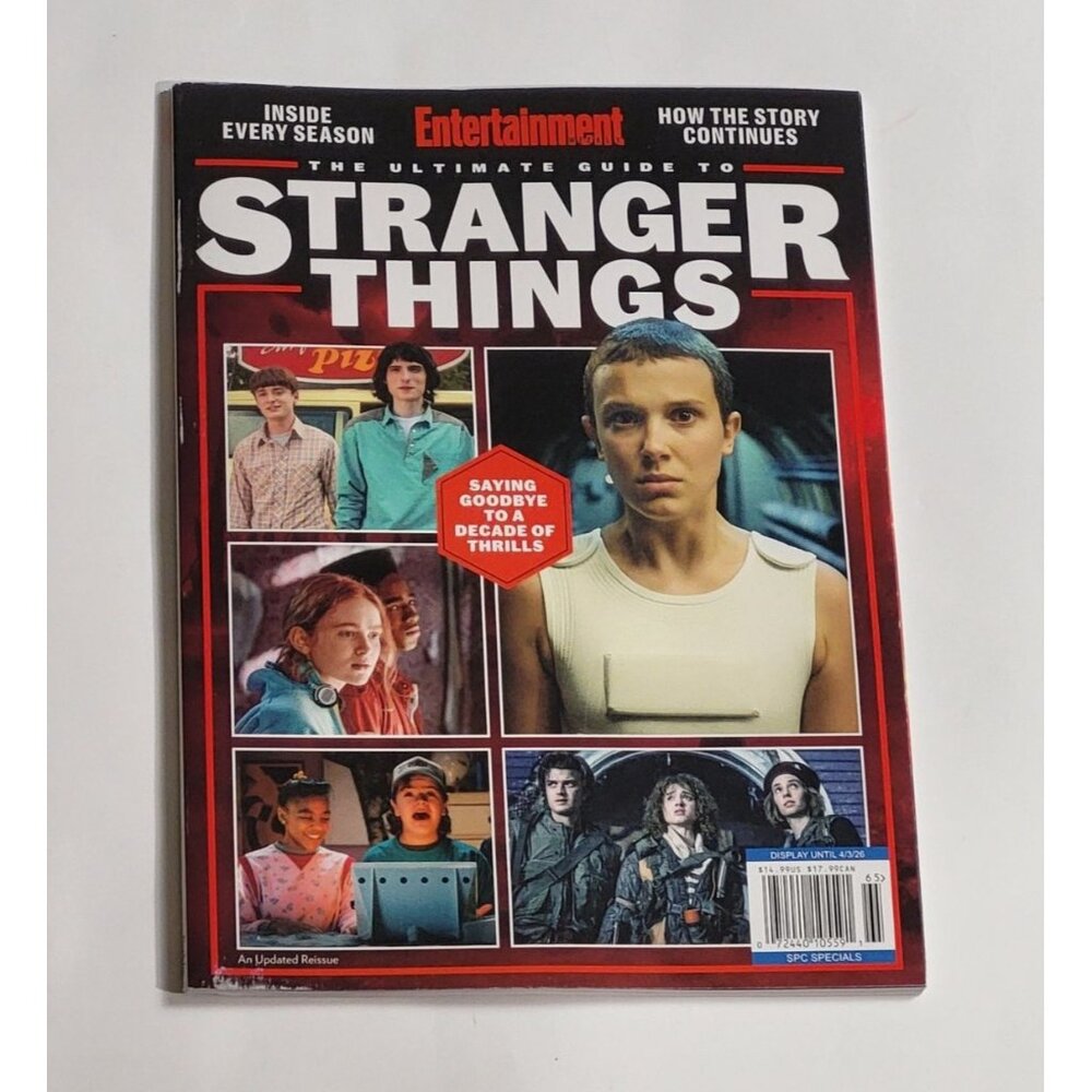Entertainment Weekly Stranger Things Magazine NEW